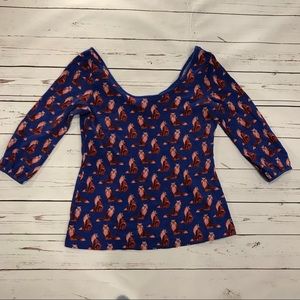 🌻Anthropologie Postmark Fox Blouse